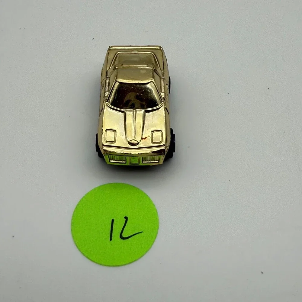 Vintage Micro Machines Gold Chrome Pontiac Firebird Trans Am Mail In Promo Loose